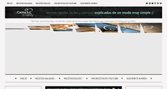 Desktop Screenshot of lacocinadesandy.com